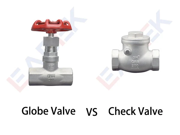 Globe Valve Vs Check Valve Globe Valve Vs Check Valve